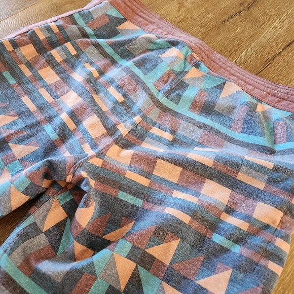PrAna men's aztec print boardshorts 34 Beach Summer Vacationcore Resort Gorp - Picture 10 of 11